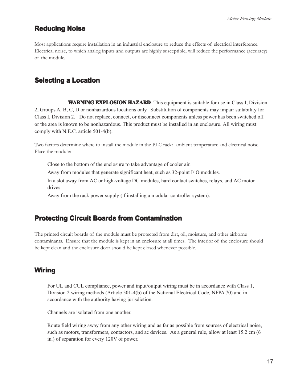 Spectrum Controls 140 MPM 204 00sc User Manual | Page 15 / 66