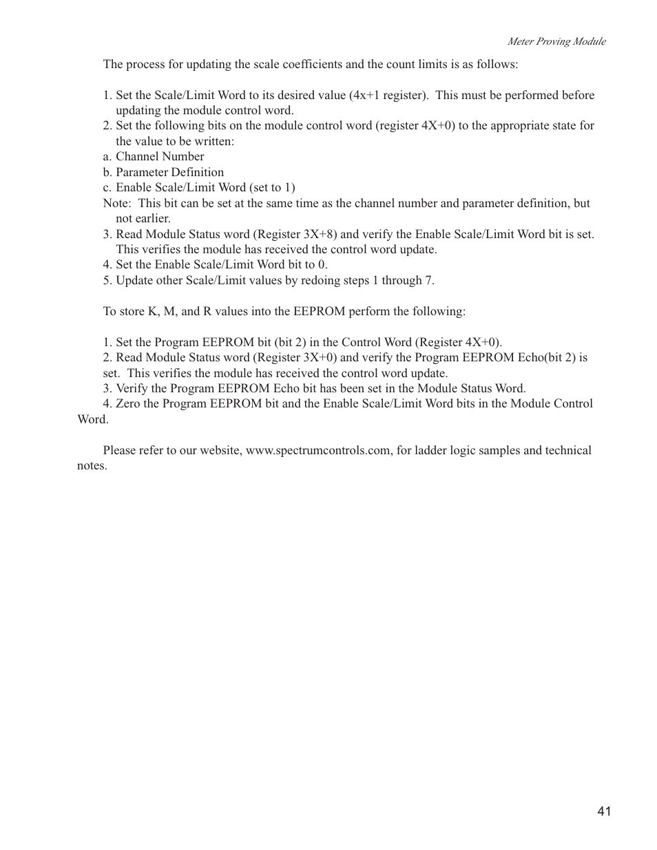 Spectrum Controls 140 MPM 204 00sc User Manual | Page 39 / 66