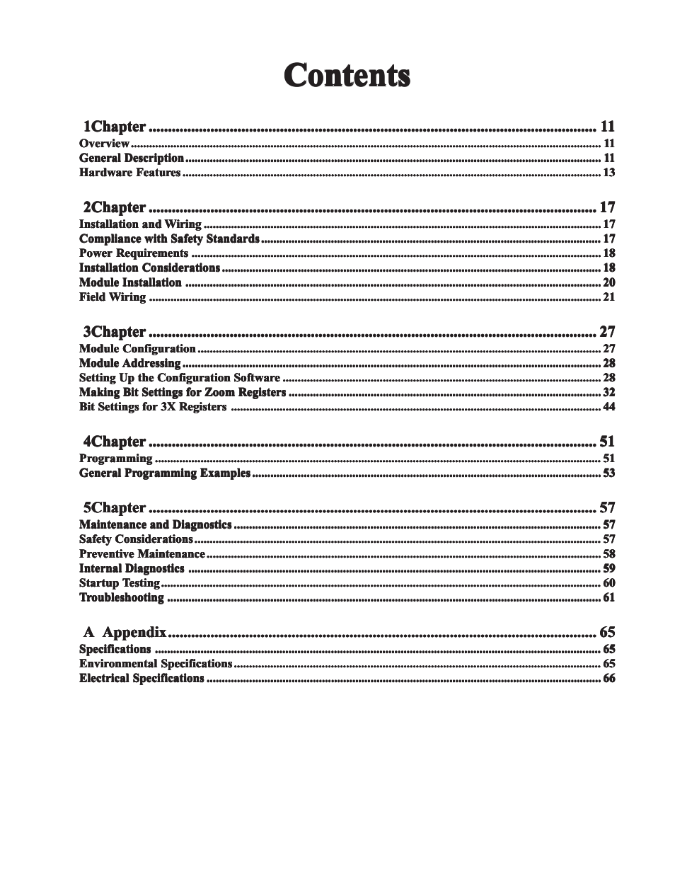 Spectrum Controls 140 MPM 204 00sc User Manual | Page 6 / 66