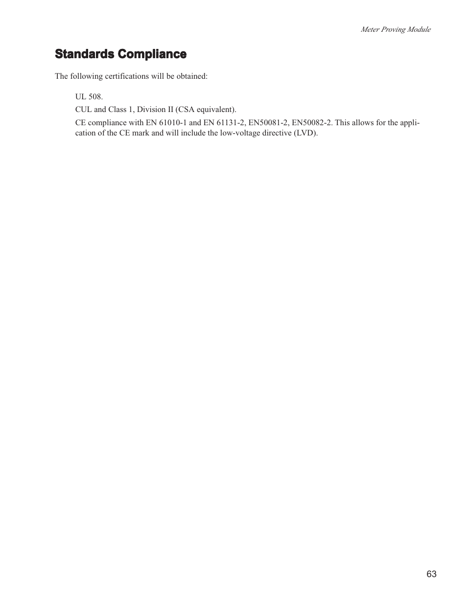 Standards compliance | Spectrum Controls 140 MPM 204 00sc User Manual | Page 61 / 66