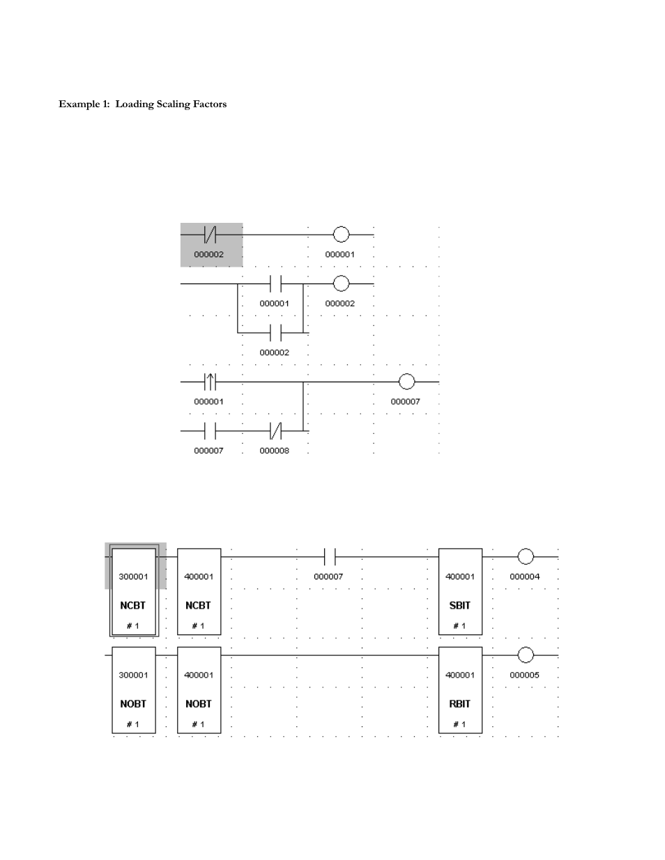 General programming examples | Spectrum Controls 140 EHC 204 00sc User Manual | Page 49 / 81