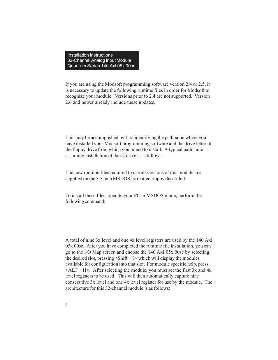Spectrum Controls 140 ACI 051 00sc User Manual | Page 11 / 57