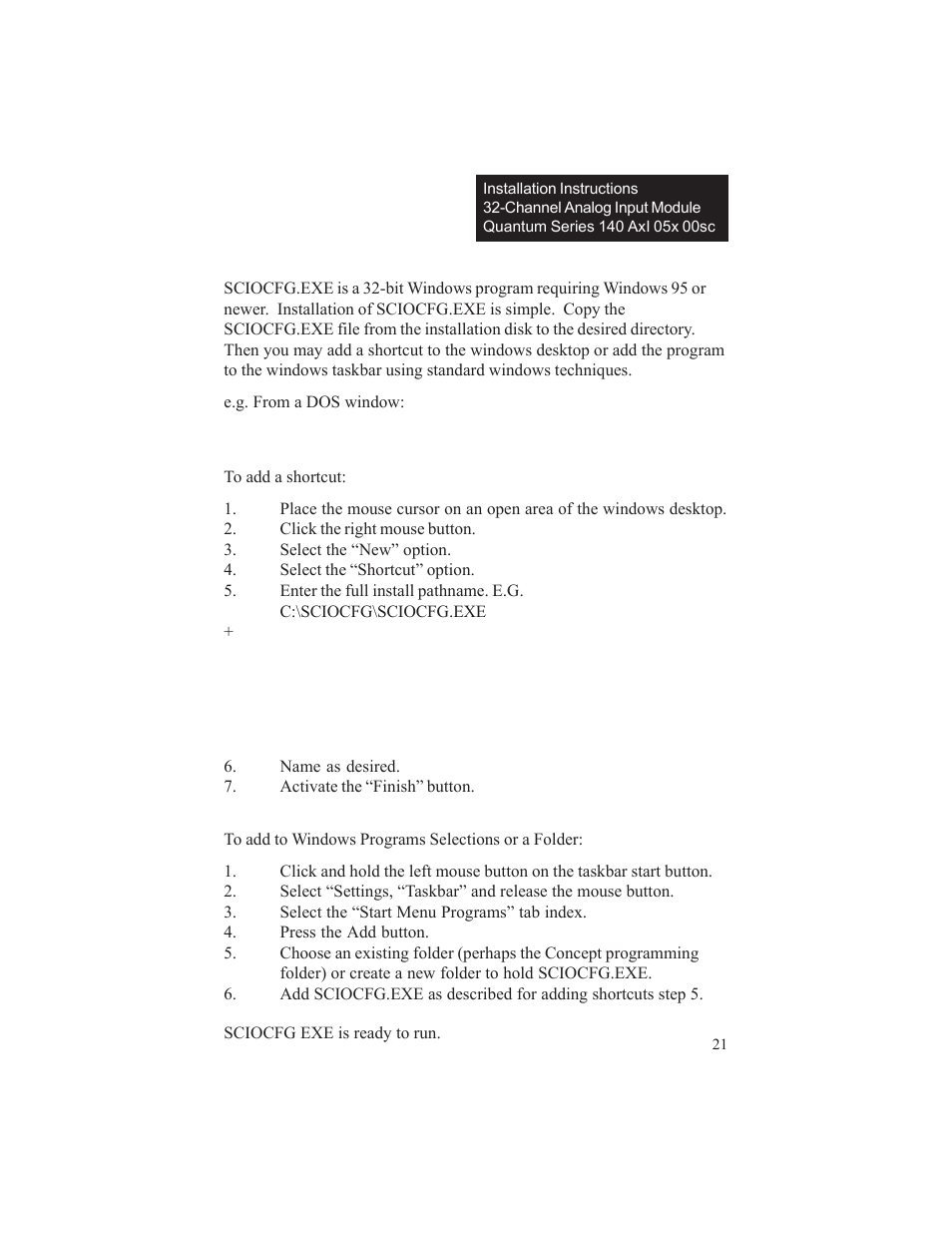 Spectrum Controls 140 ACI 051 00sc User Manual | Page 26 / 57