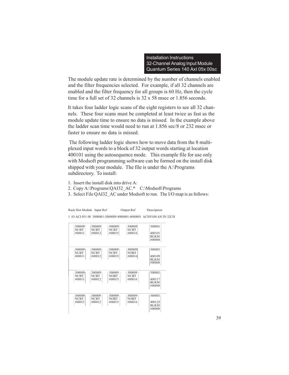 Spectrum Controls 140 ACI 051 00sc User Manual | Page 44 / 57