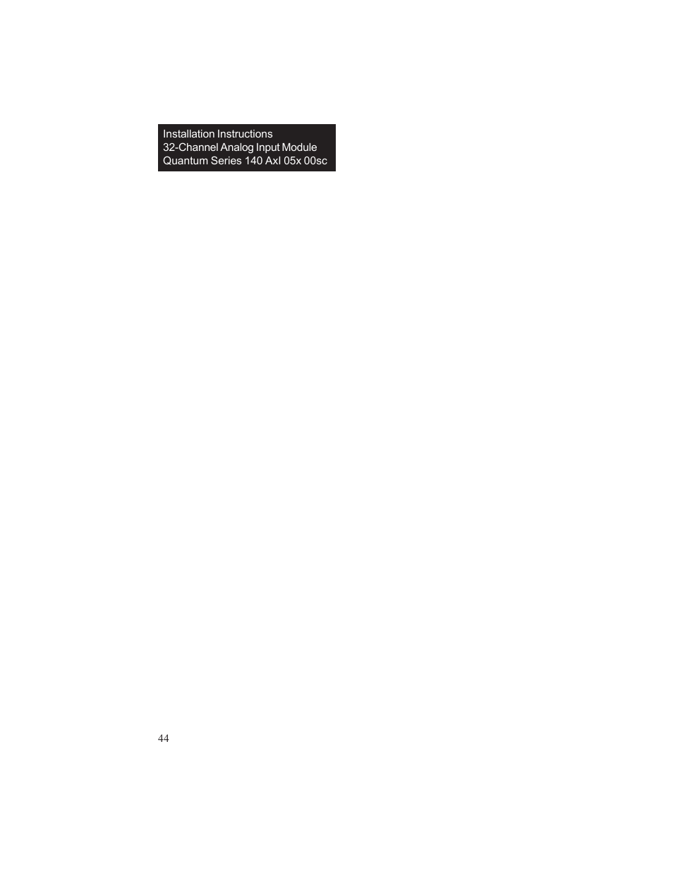 Spectrum Controls 140 ACI 051 00sc User Manual | Page 49 / 57