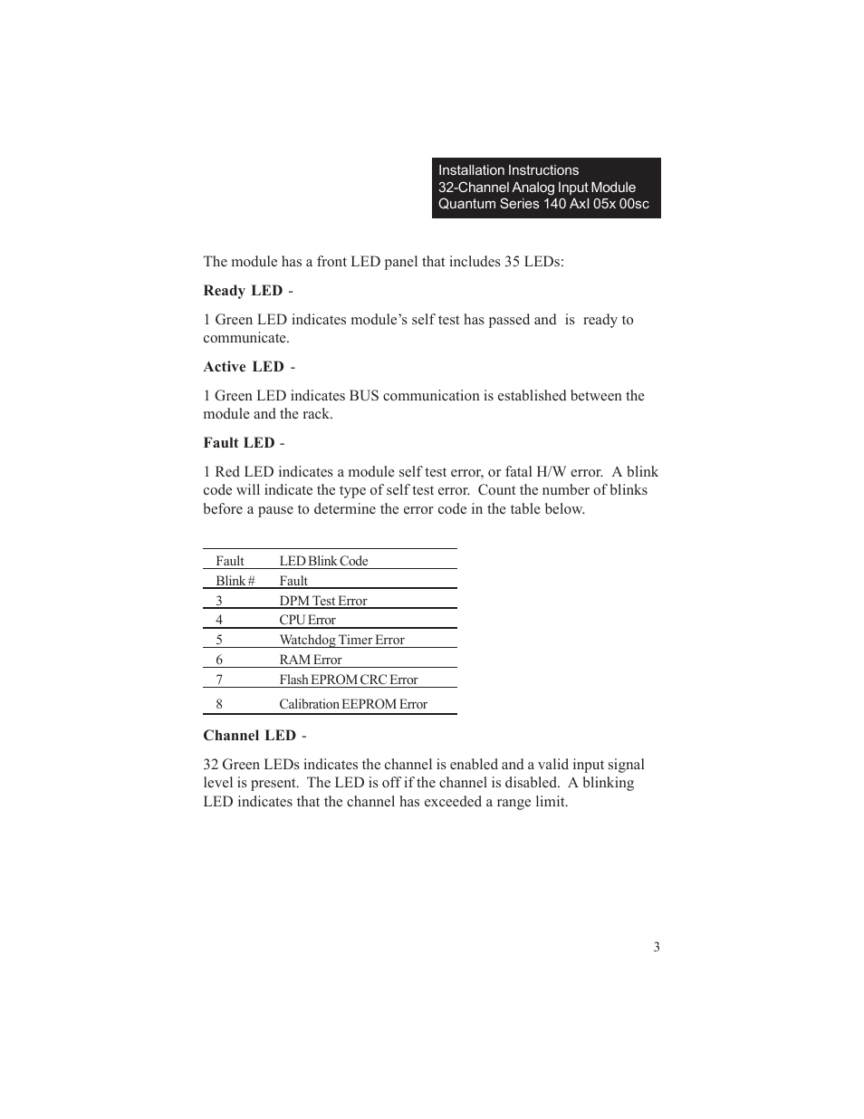 Spectrum Controls 140 ACI 051 00sc User Manual | Page 8 / 57