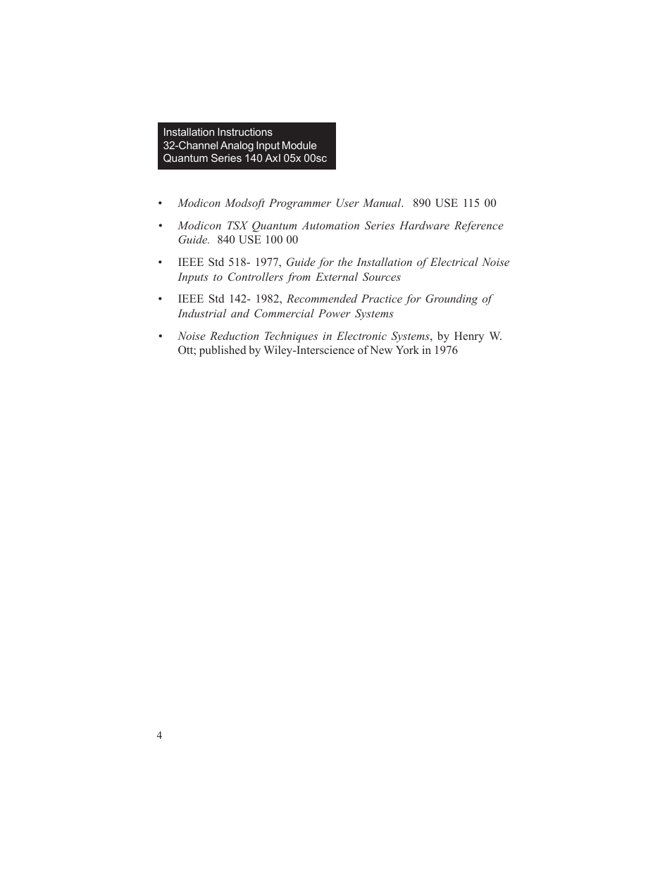 Spectrum Controls 140 ACI 051 00sc User Manual | Page 9 / 57
