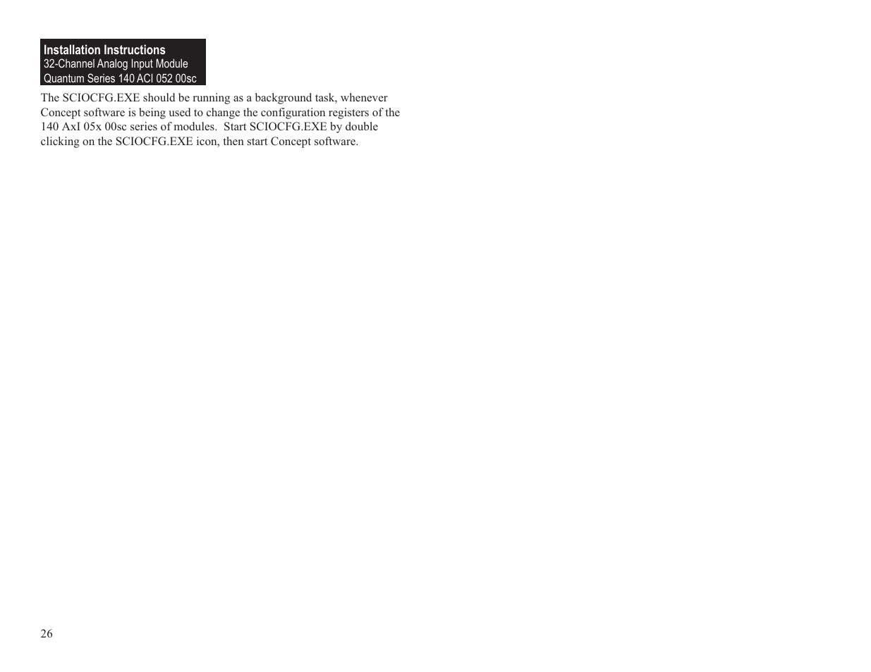 Spectrum Controls 140 ACI 052 00sc User Manual | Page 32 / 62