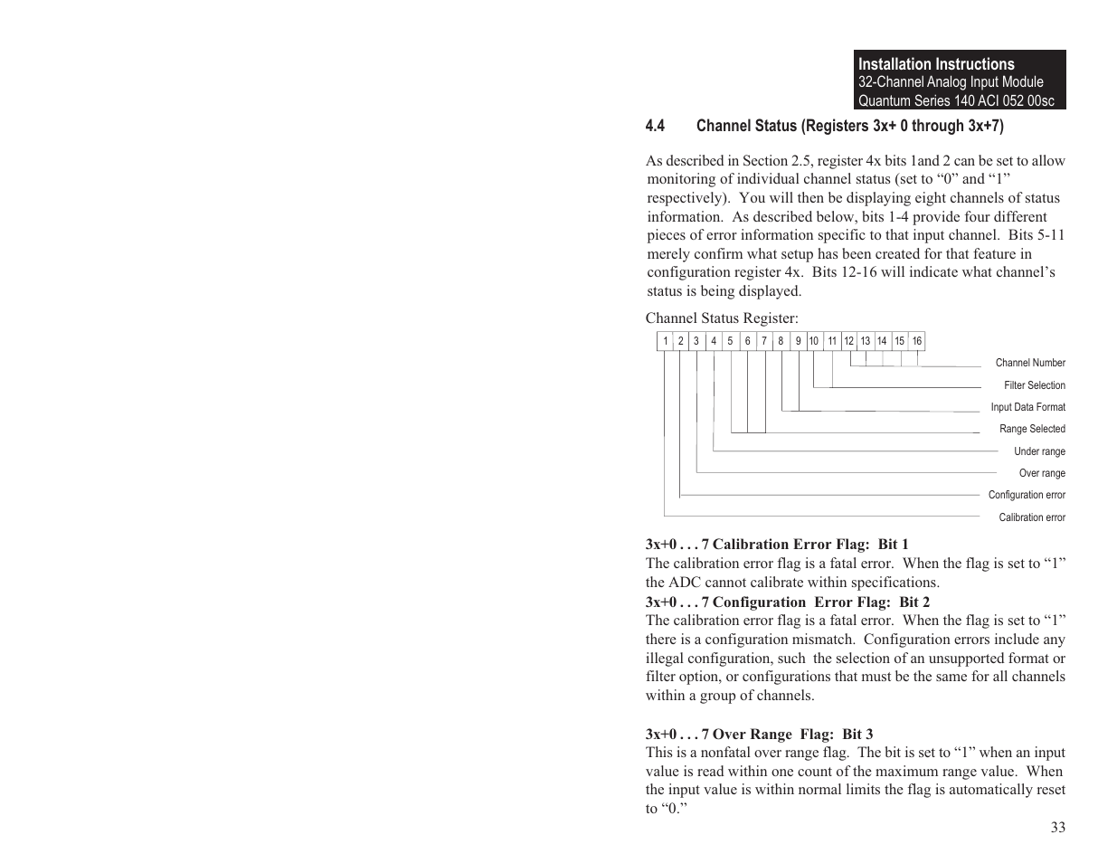 Spectrum Controls 140 ACI 052 00sc User Manual | Page 39 / 62