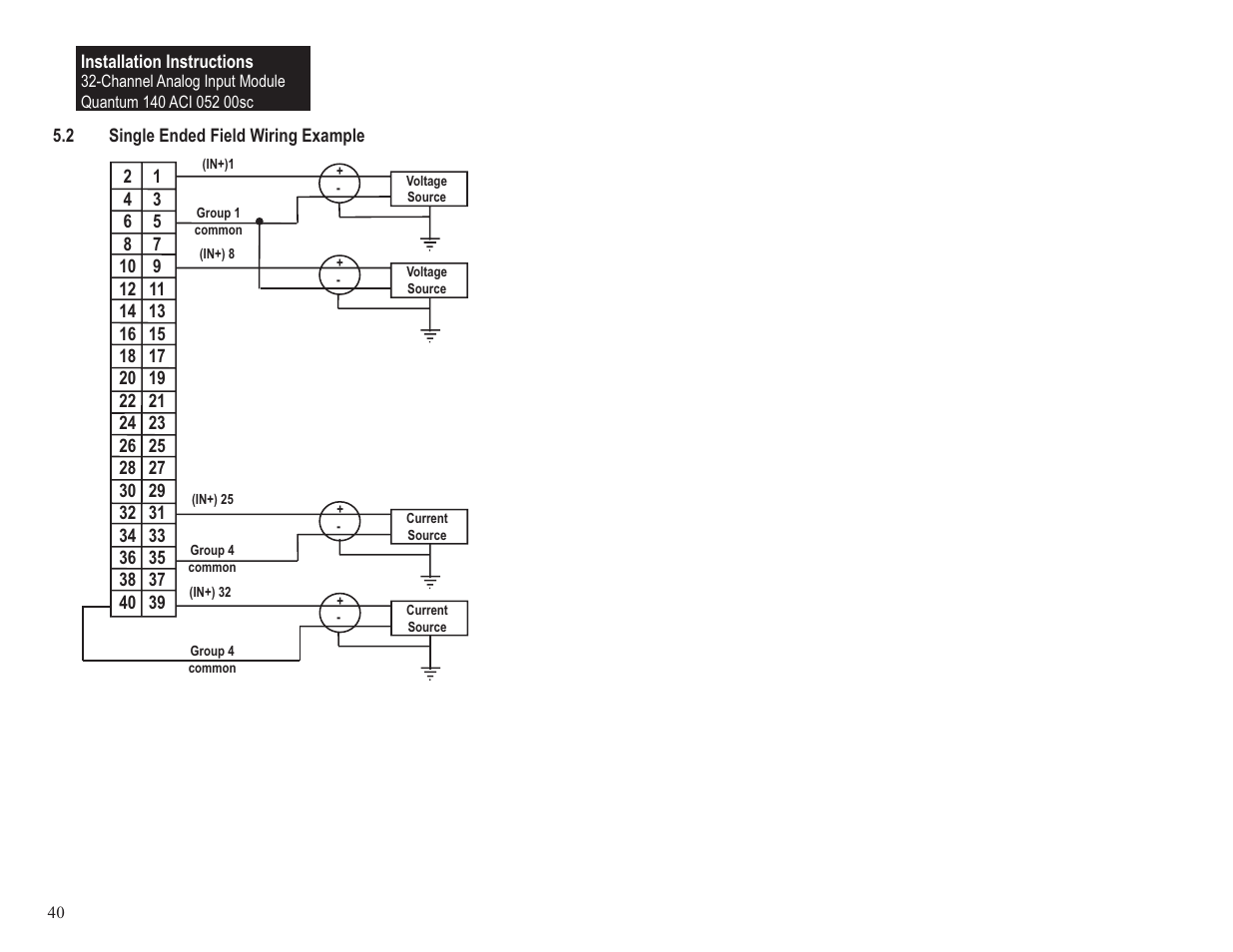 Spectrum Controls 140 ACI 052 00sc User Manual | Page 46 / 62