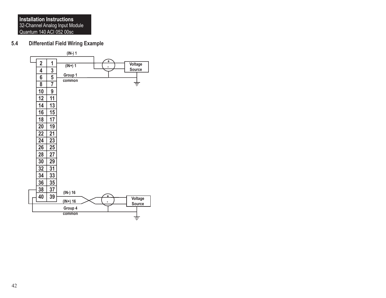 Spectrum Controls 140 ACI 052 00sc User Manual | Page 48 / 62