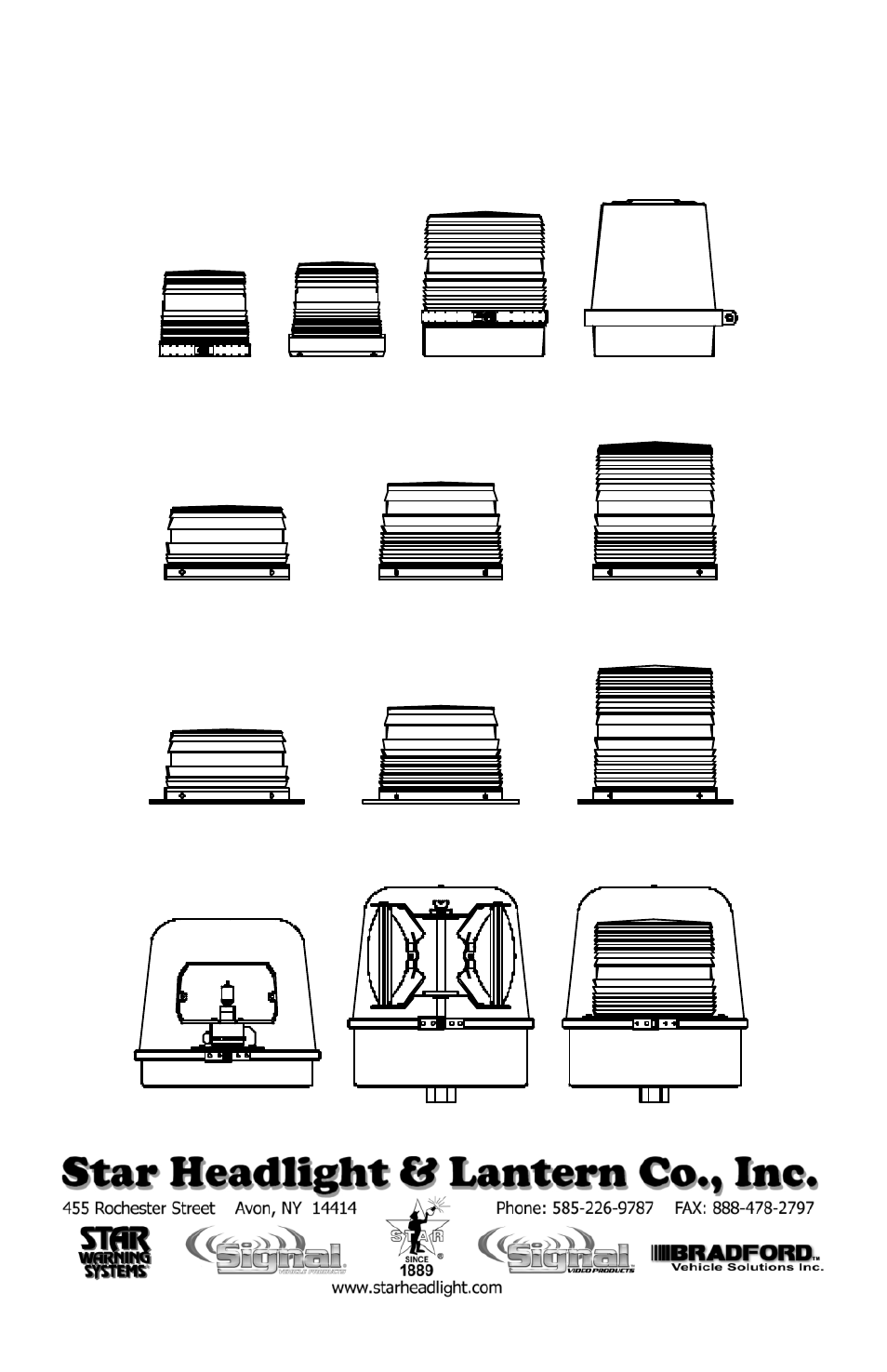 Star Headlight & Lantern 400B User Manual | 4 pages
