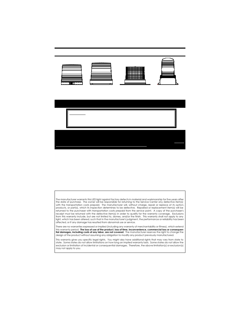 Star Headlight & Lantern 204MVL Series User Manual | 4 pages