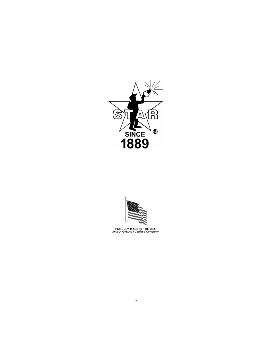Star Headlight & Lantern 251HTL Series User Manual | Page 8 / 8