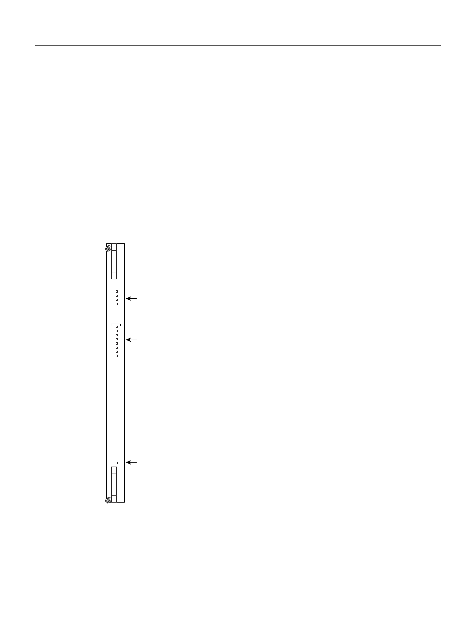 2 slc 8cap: physical description, Reset switch, Led indicators | Figure 1-11 slc 8cap faceplate | Cisco 6200 User Manual | Page 24 / 32