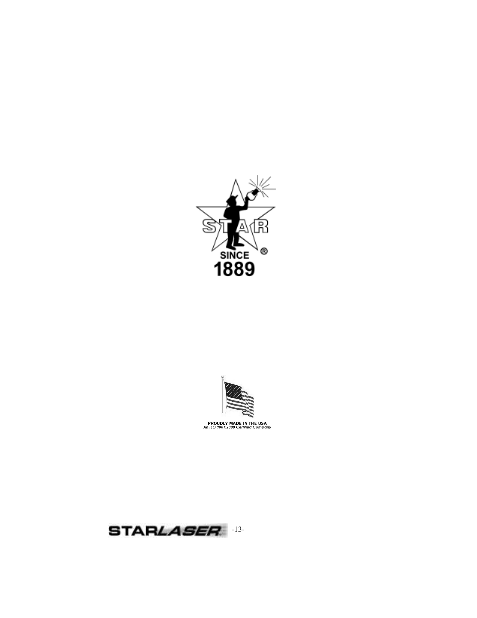 Star Headlight & Lantern 7400 Star Lase User Manual | Page 16 / 16