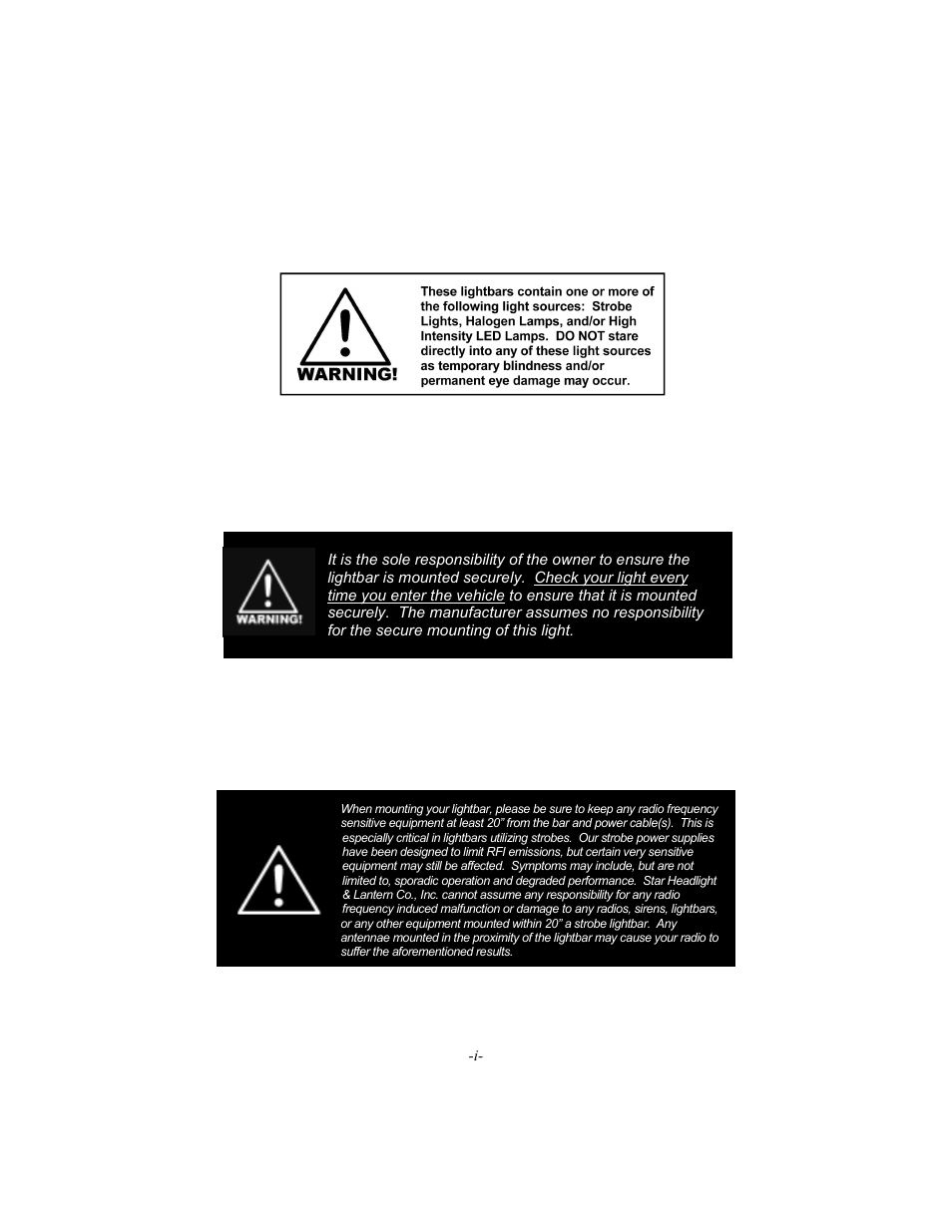 Star Headlight & Lantern 7400 Star Lase User Manual | Page 2 / 16