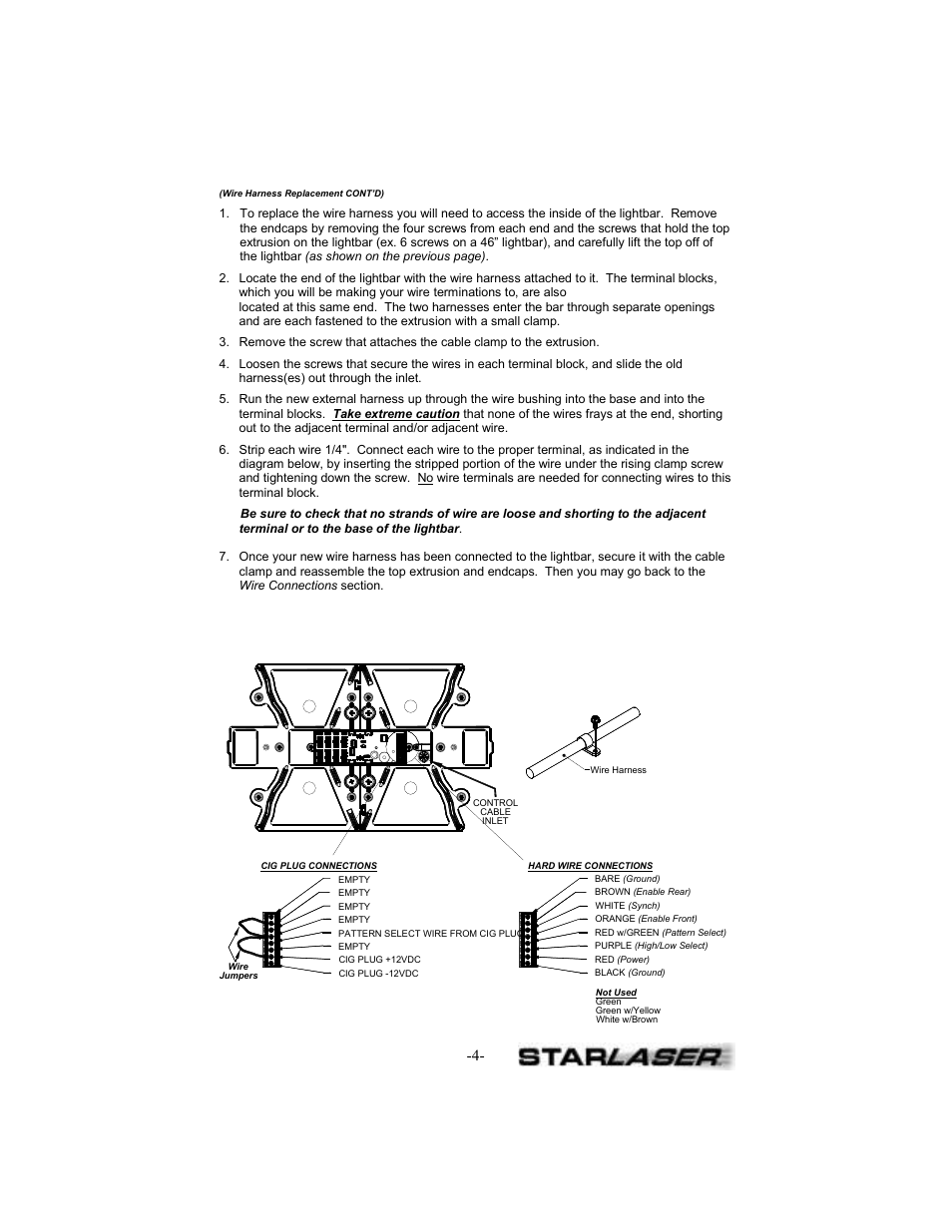 Star Headlight & Lantern 7400 Star Lase User Manual | Page 7 / 16