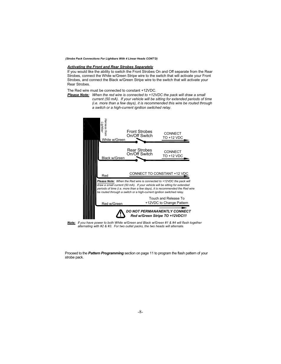 Star Headlight & Lantern 5600 Series 66" Warning Packages User Manual | Page 11 / 24