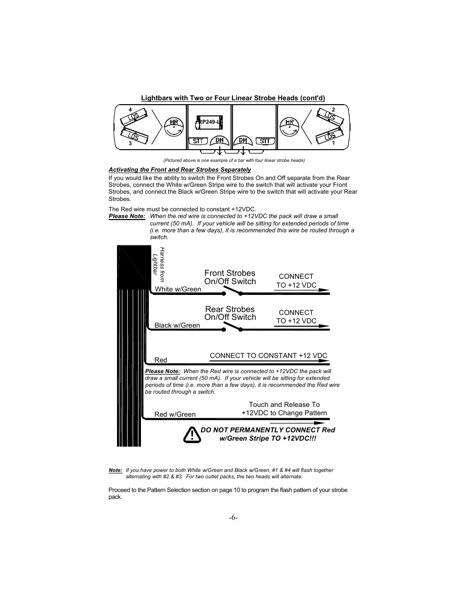 Star Headlight & Lantern 9500 Series - 58" Warning Package User Manual | Page 8 / 20