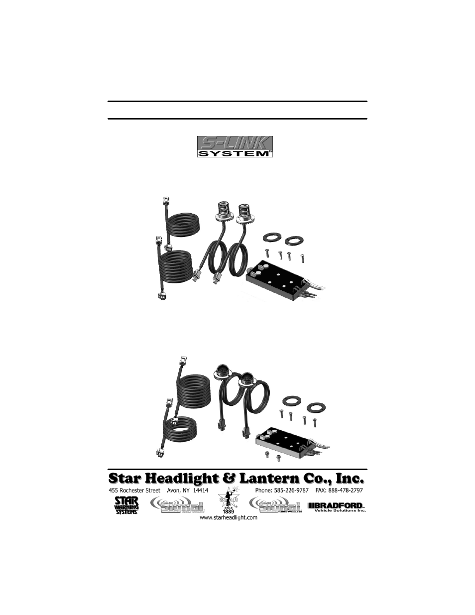 Star Headlight & Lantern Hide-A-STA Remote Flashing LED Kits User Manual | 8 pages