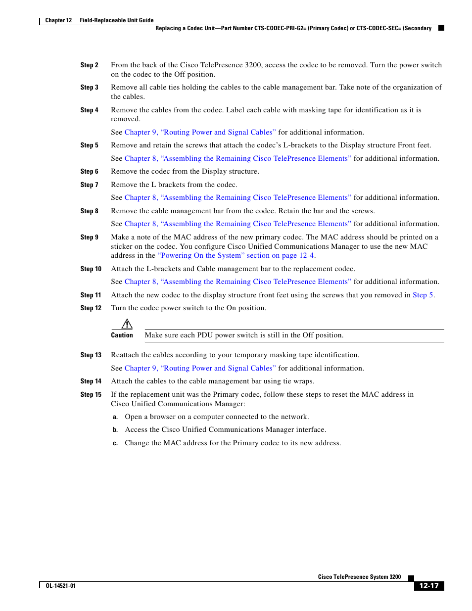 Cisco 3200 User Manual | Page 225 / 282