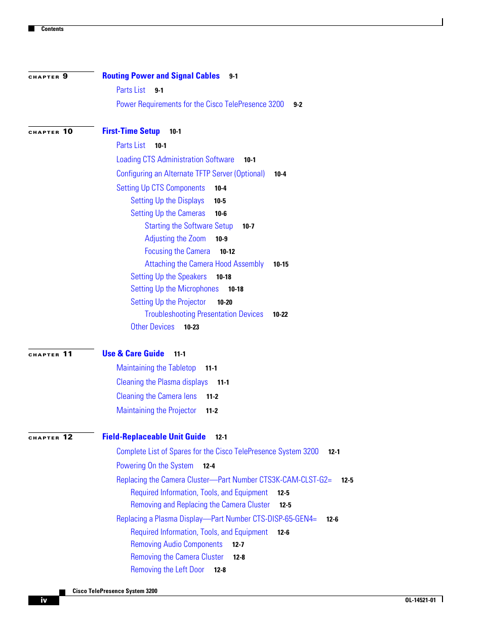 Cisco 3200 User Manual | Page 4 / 282