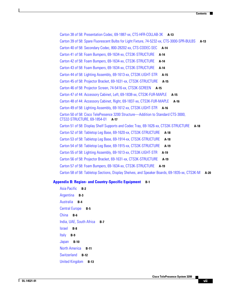 Cisco 3200 User Manual | Page 7 / 282