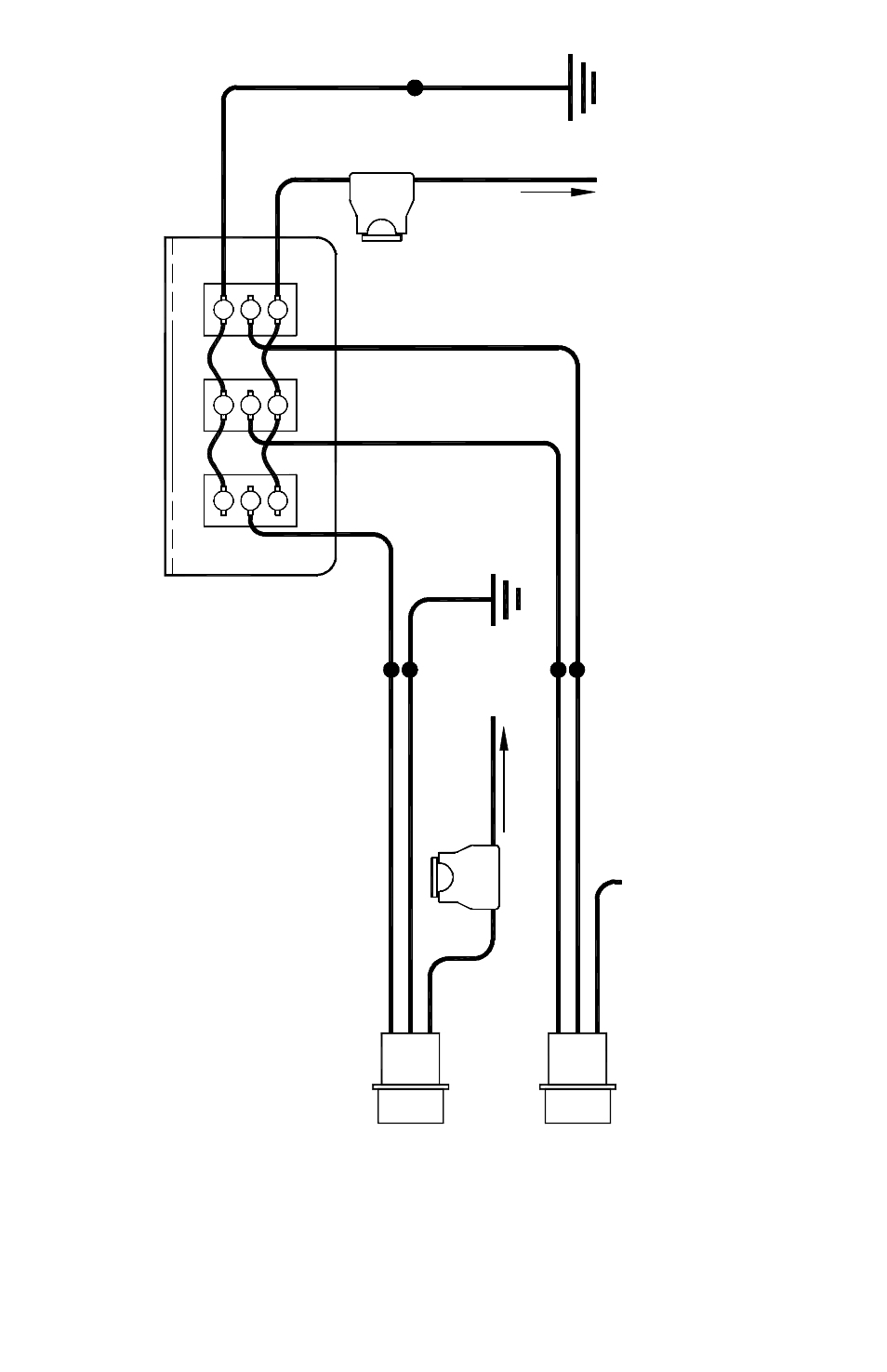 Power connector, Ctrl connector, Connect to +12 vdc | Star Headlight & Lantern Optimax-DH RP242 User Manual | Page 8 / 12
