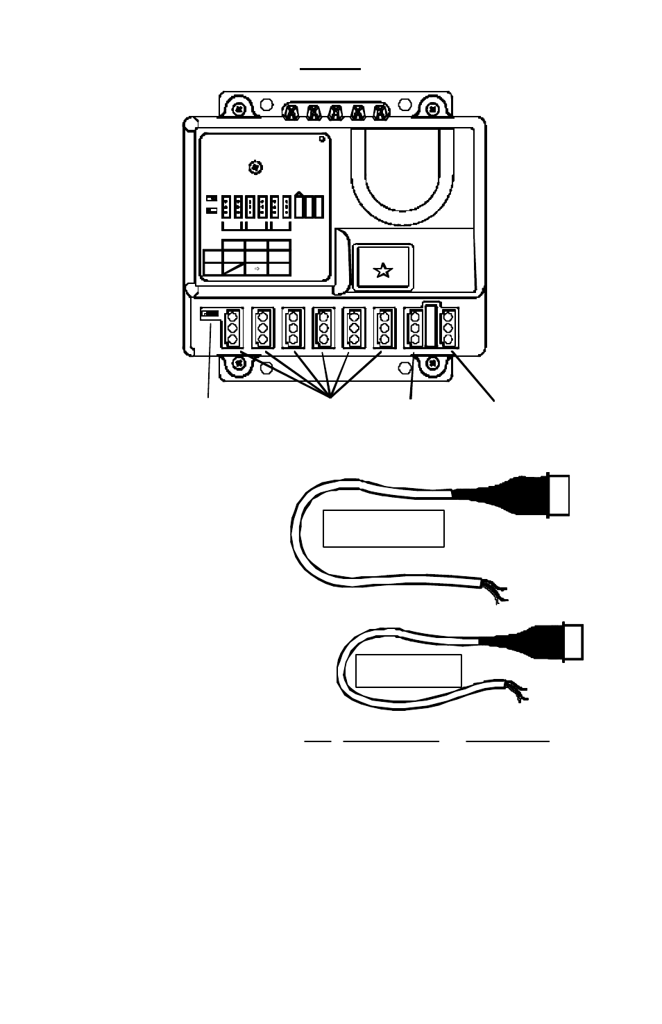 Wiring, Star-pak, Power plug | Enable plug, All 6 heads on and off together, Heads/4-heads separate activation, Pair separate activation, Red = power black = ground white = pattern select | Star Headlight & Lantern STAR-PA RSK996P User Manual | Page 5 / 22