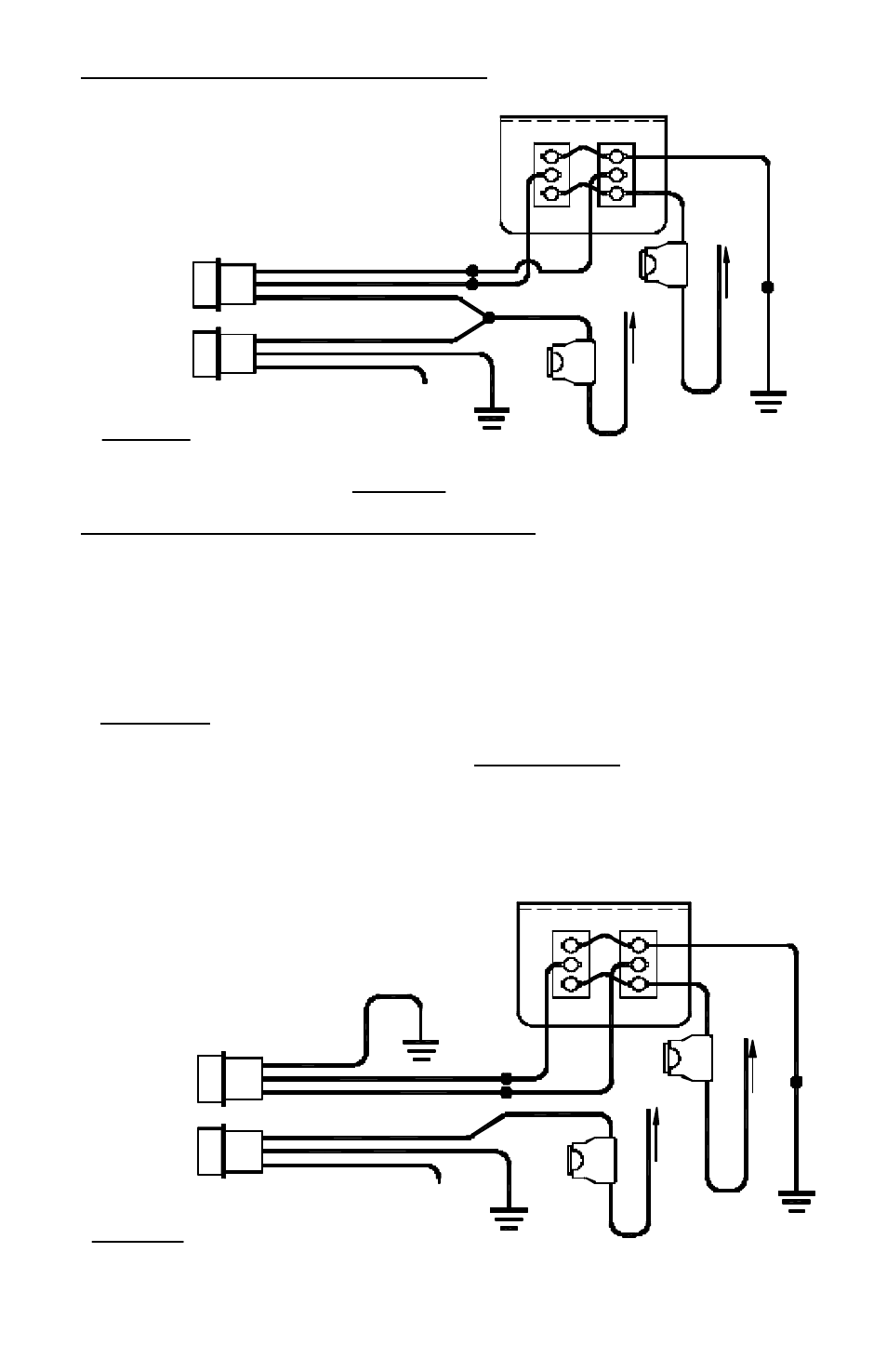 Head/4-head separate activation (low power only), Set jumper in high/low option position) | Star Headlight & Lantern STAR-PA RSK996P User Manual | Page 9 / 22