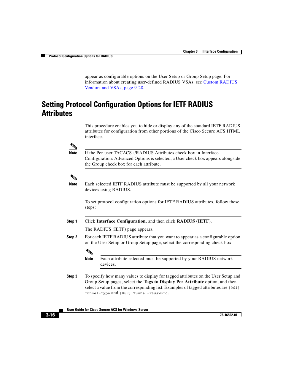 Setting protocol configuration options for ietf | Cisco 3.3 User Manual | Page 114 / 860