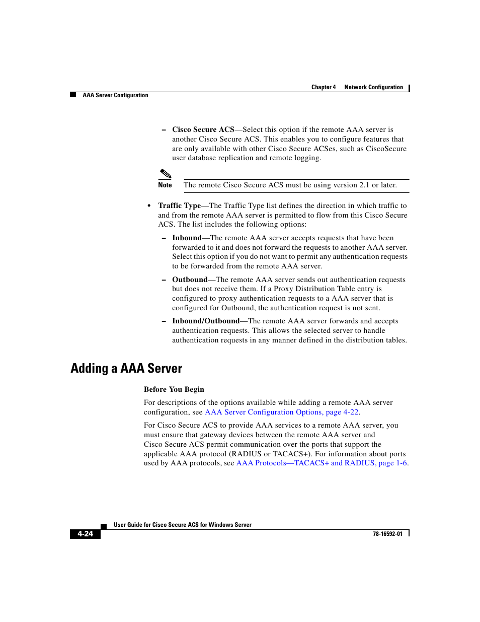 Adding a aaa server | Cisco 3.3 User Manual | Page 140 / 860