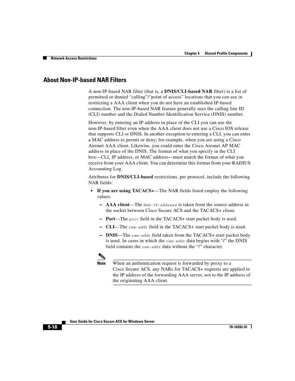 About non-ip-based nar filters, About non-ip-based | Cisco 3.3 User Manual | Page 172 / 860