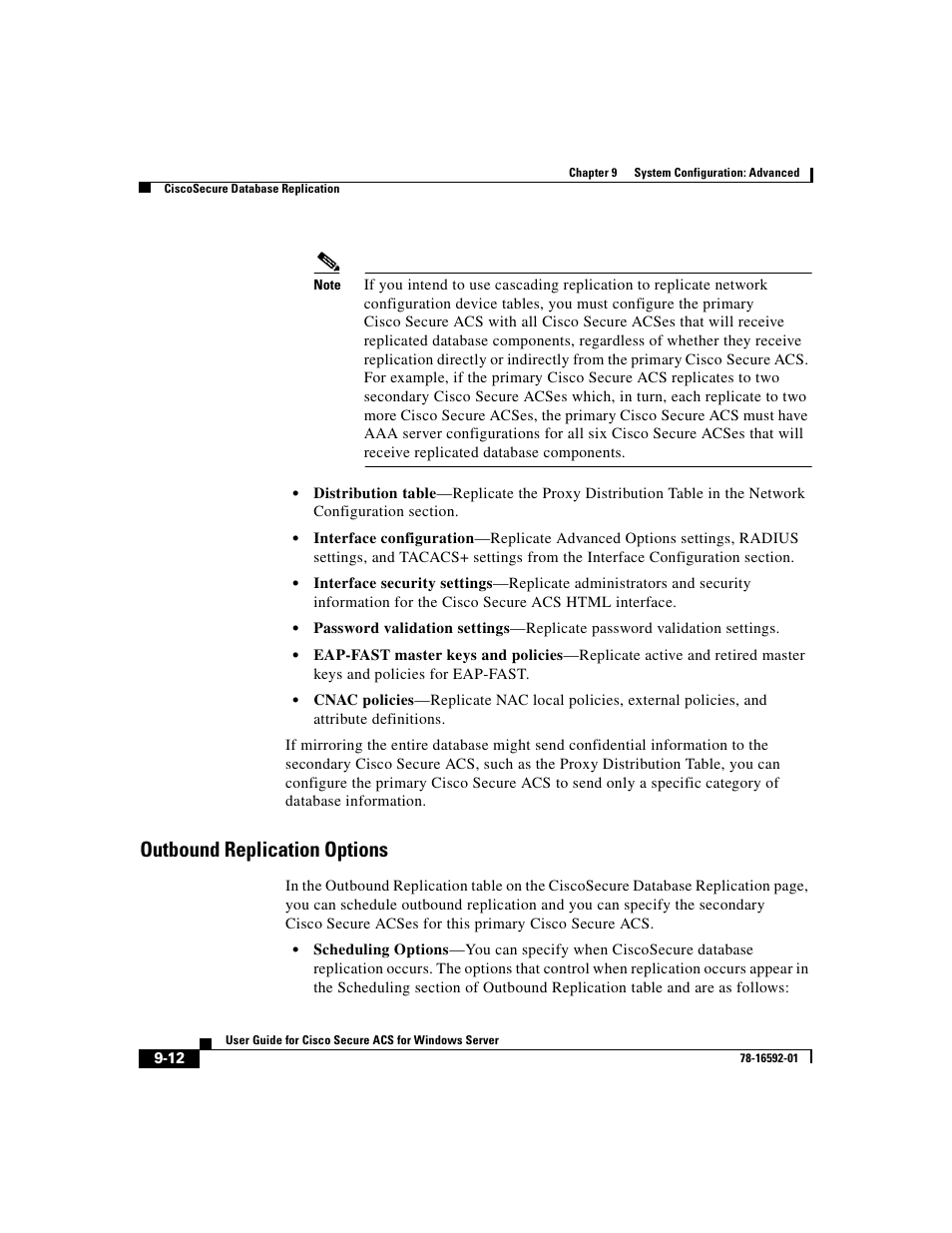 Outbound replication options | Cisco 3.3 User Manual | Page 340 / 860