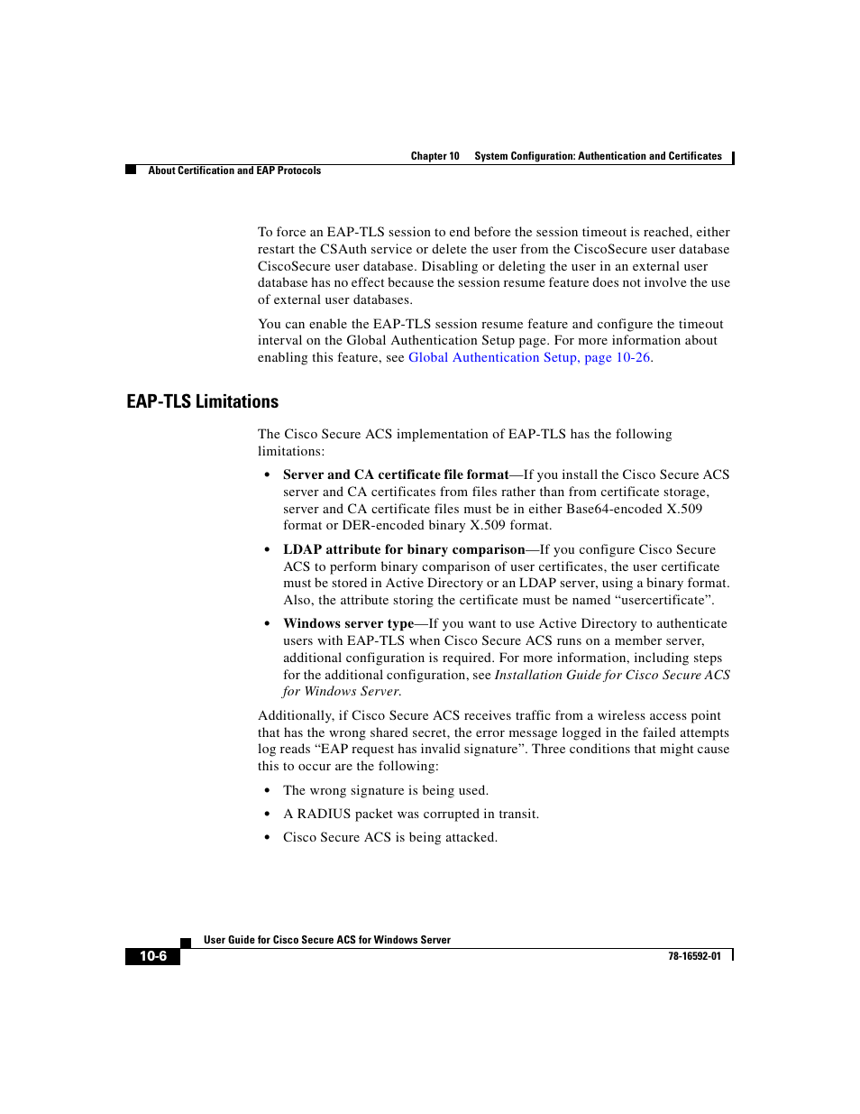 Eap-tls limitations | Cisco 3.3 User Manual | Page 386 / 860