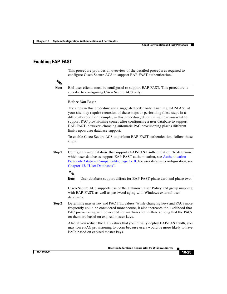 Enabling eap-fast | Cisco 3.3 User Manual | Page 405 / 860