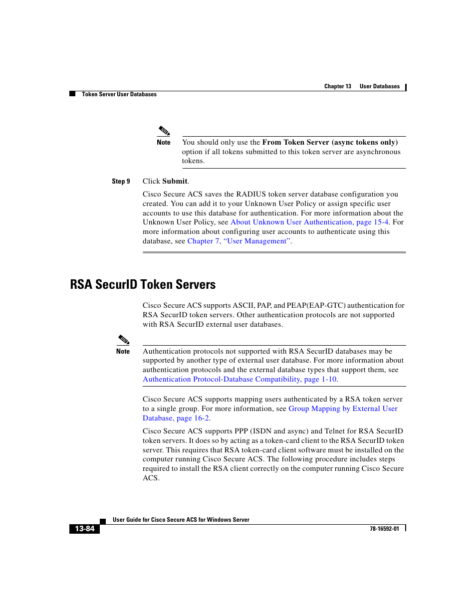 Rsa securid token servers | Cisco 3.3 User Manual | Page 568 / 860