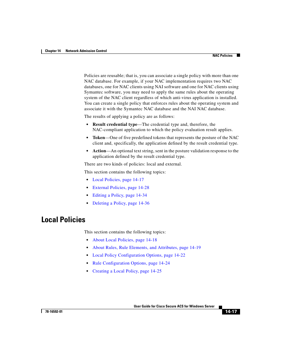 Local policies | Cisco 3.3 User Manual | Page 589 / 860