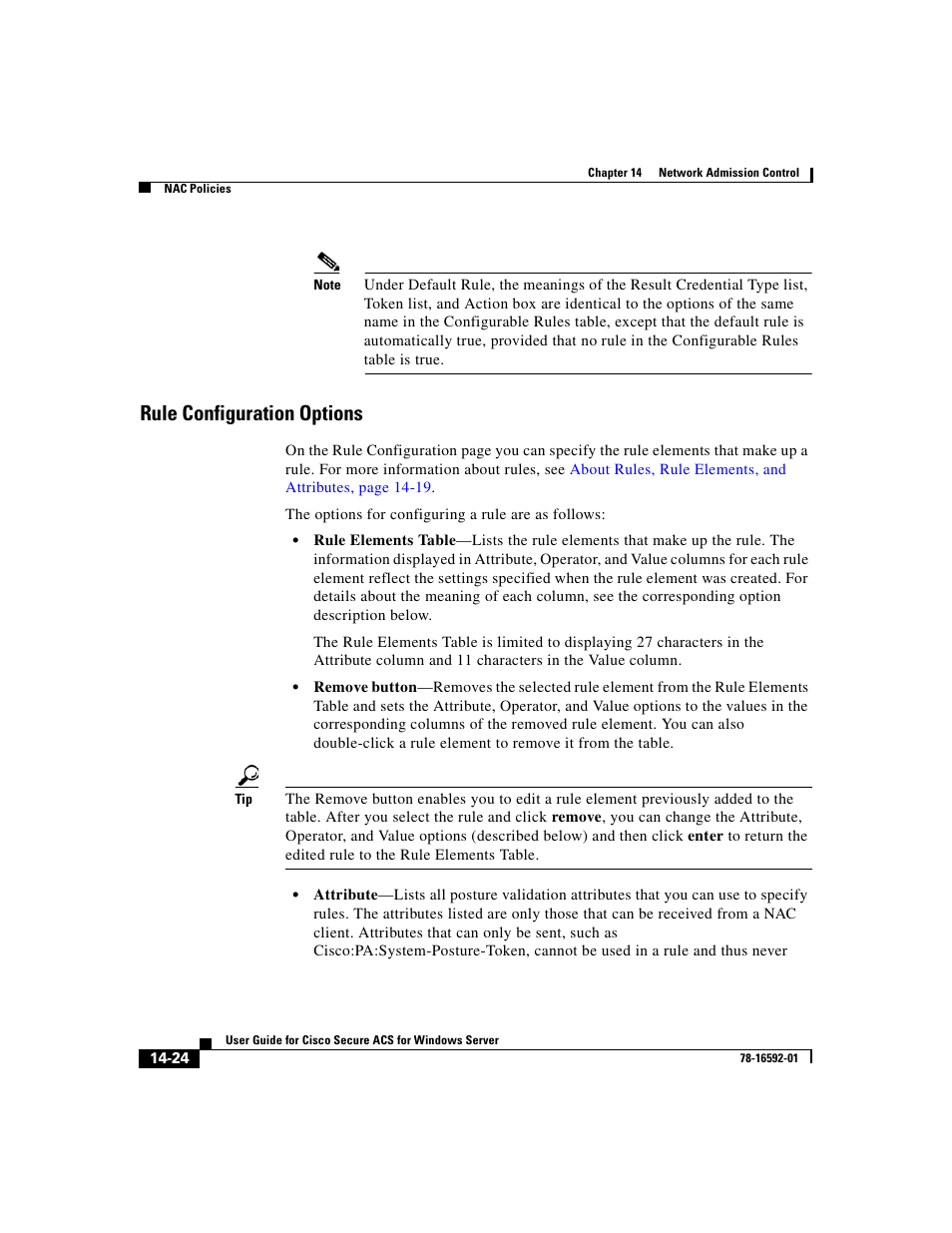 Rule configuration options | Cisco 3.3 User Manual | Page 596 / 860