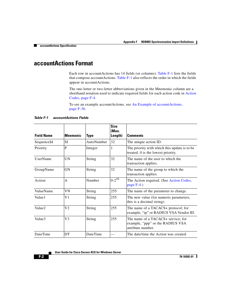 Accountactions format | Cisco 3.3 User Manual | Page 788 / 860