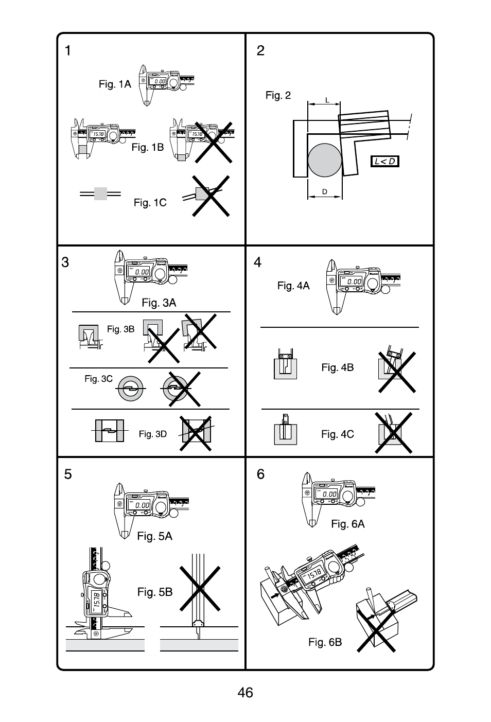 Starrett 799 Electronic Slide Caliper User Manual | Page 46 / 48