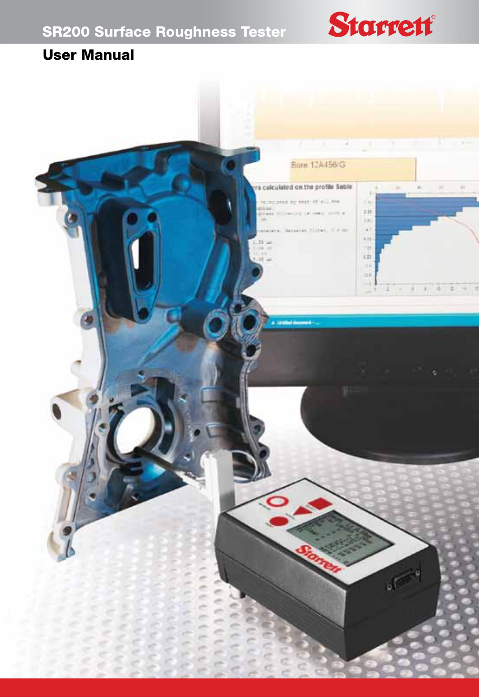 Starrett SR200 Surface Roughness Tester User Manual | 28 pages