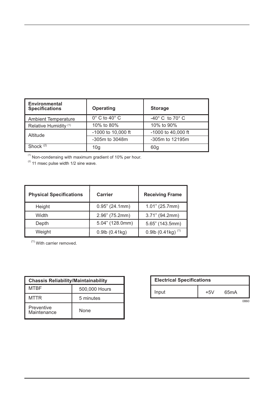 Appendix a - specifications/dimensions | StorCase Technology DE50 User Manual | Page 25 / 33
