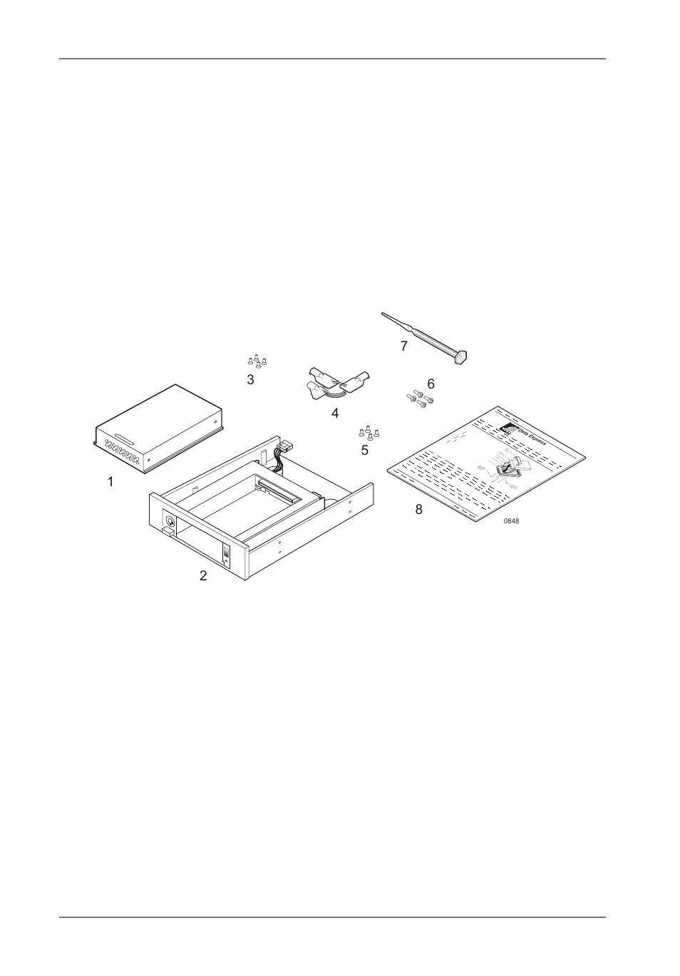 Package contents | StorCase Technology DE50 User Manual | Page 9 / 33