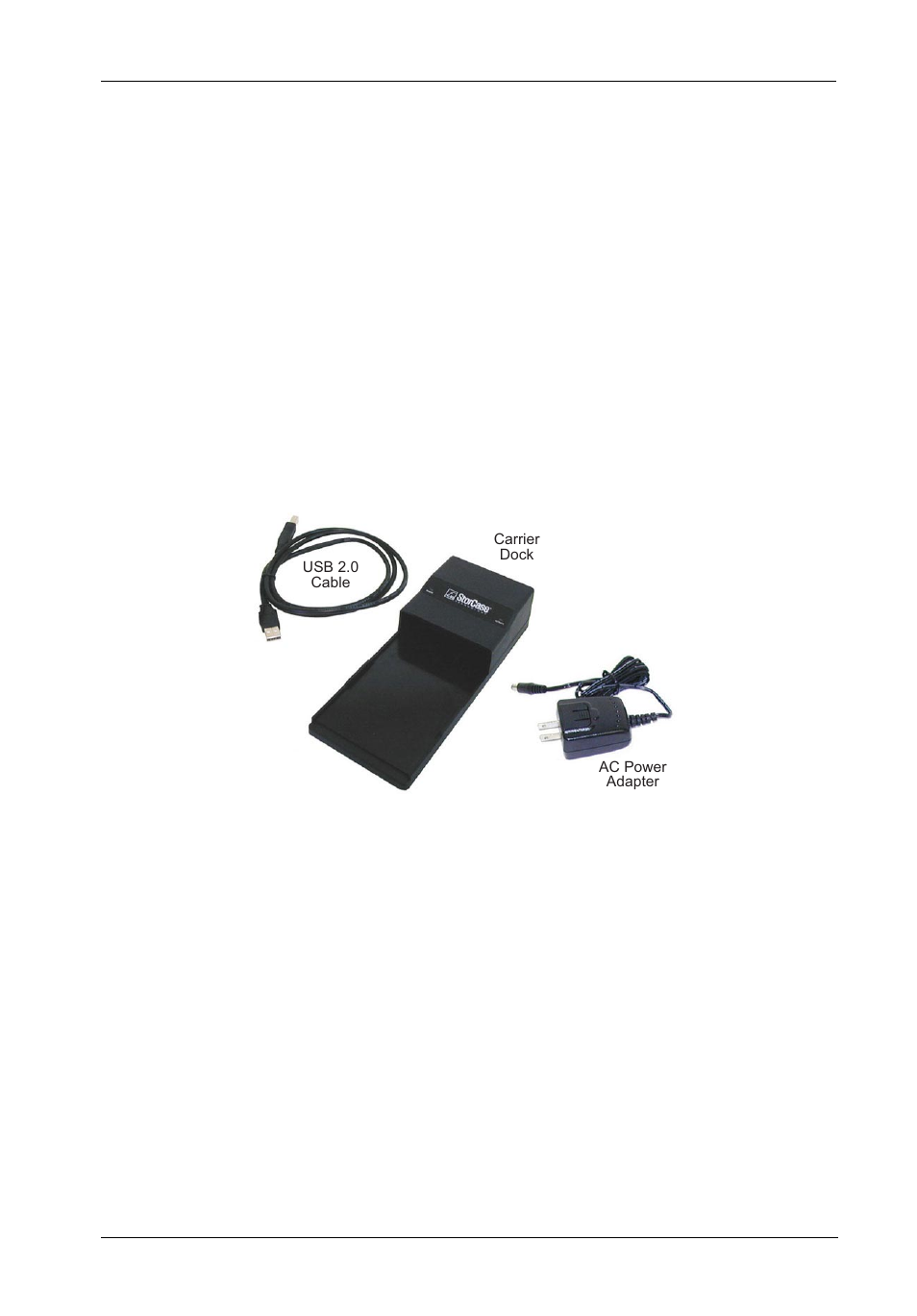 Appendix b - optional accessories, Usb 2.0 external adapter kit | StorCase Technology DX115 User Manual | Page 30 / 33