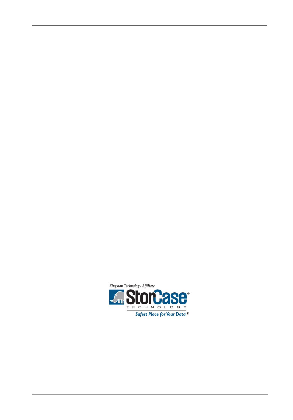 Data express, De110 for backup, Storcase | Technology, Removable usb 2.0 drive enclosure user's guide | StorCase Technology DX115 User Manual | Page 2 / 31