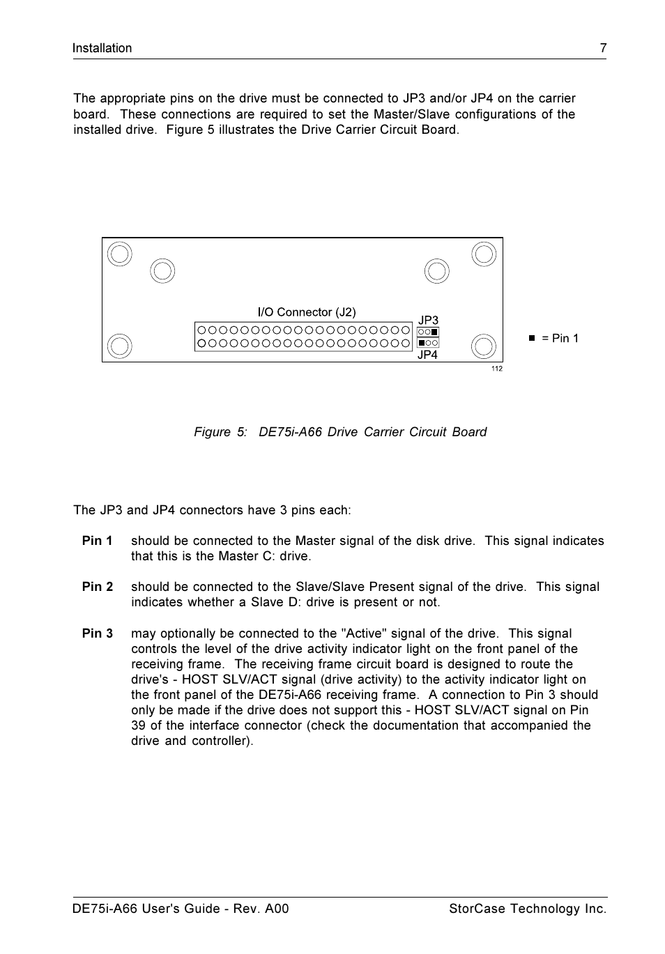 StorCase Technology DE75i-A66 User Manual | Page 14 / 29