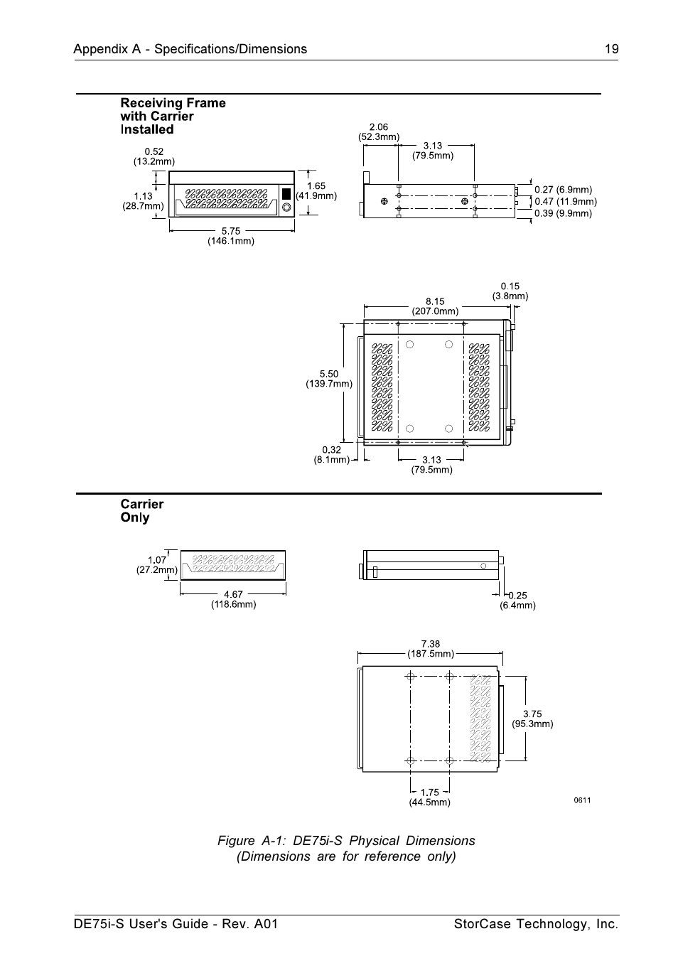 StorCase Technology DE75i-S User Manual | Page 26 / 31