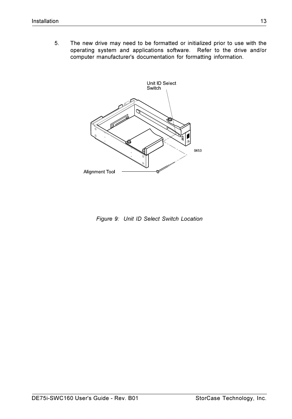 StorCase Technology DE75i-SWC160 User Manual | Page 20 / 29